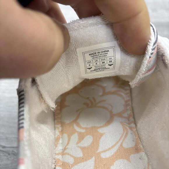 Roxy  Surf  Cannon  Women’s Nautical Stripe Sneakers, Sz 8 - Picture 11 of 15